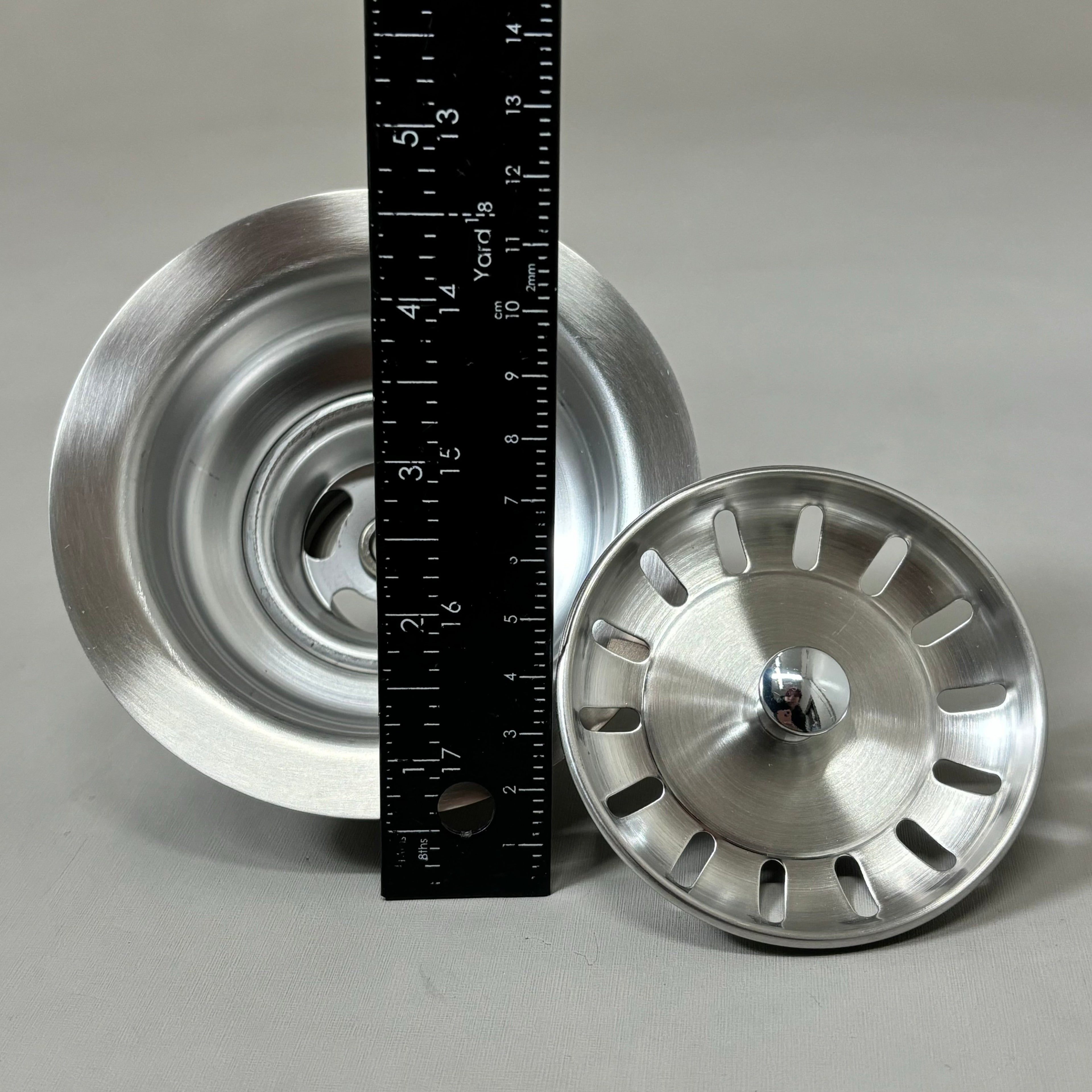 UNBRANDED Kitchen Sink Stainless Steel Basket Strainer Drain Assembly & Stopper