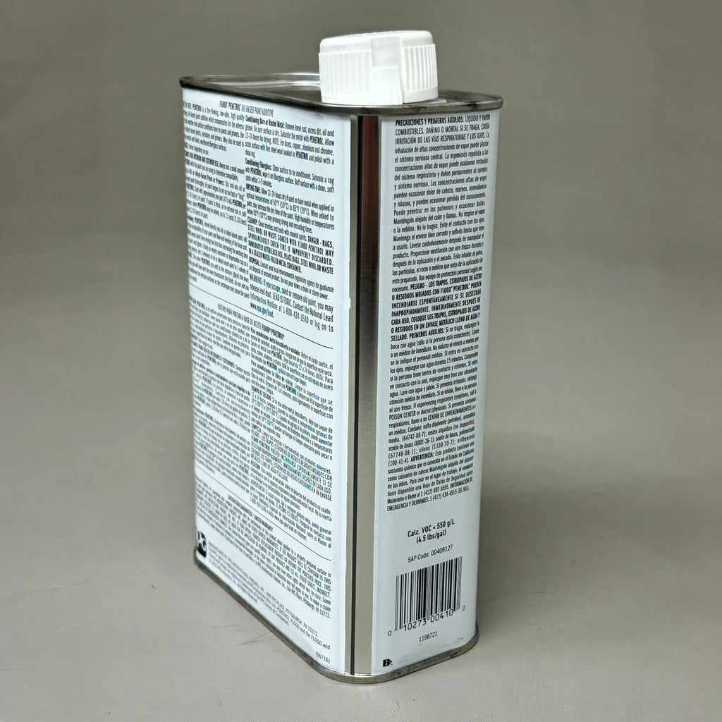 FLOOD (6 PACK, 1 QUART EACH) Penetrol Oil-Based Paint Additive Clear FLD4 (New Other)