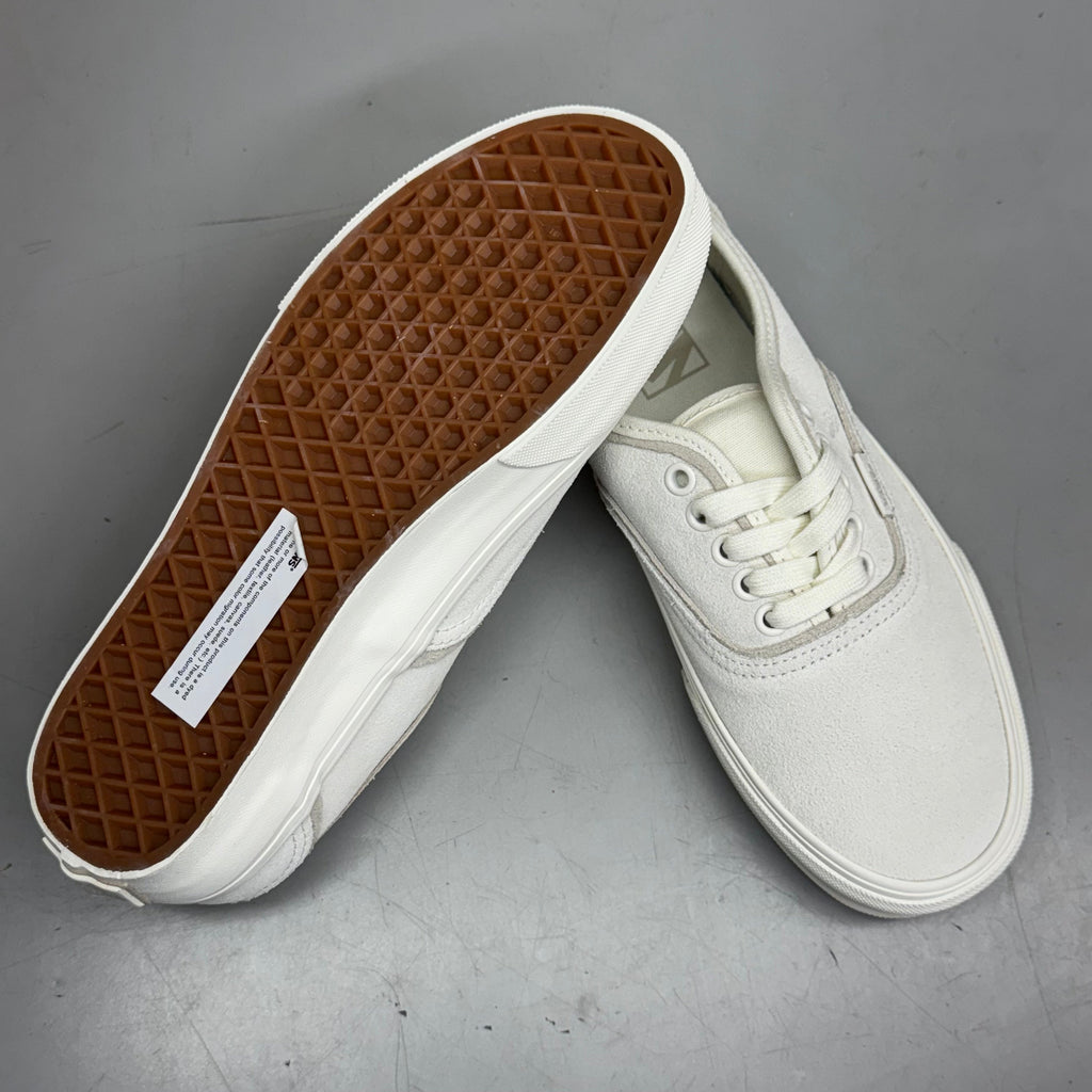 VANS Authentic Sliver Sneakers Shoes Mens's Sz 10.5 White/White VN000D6DWWW
