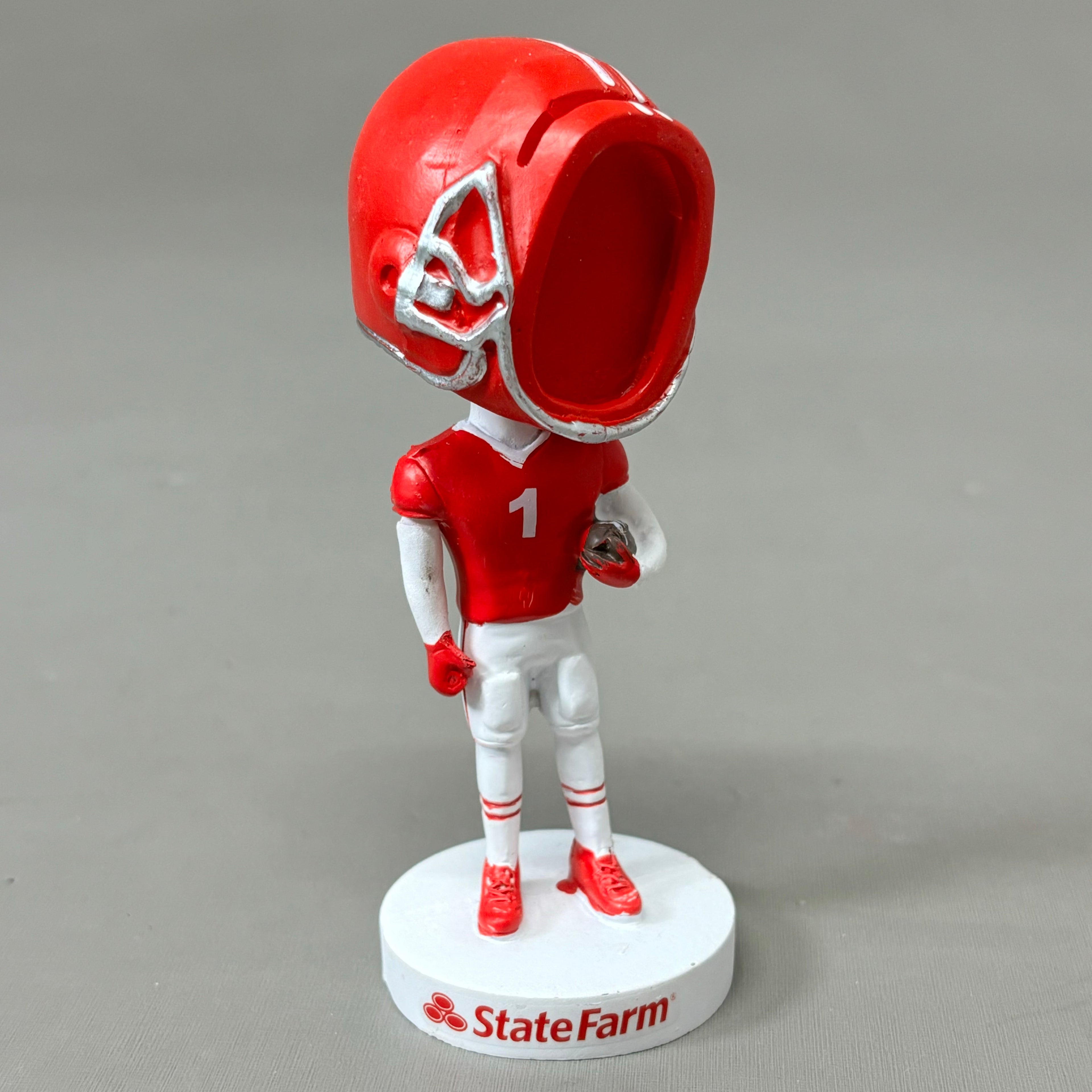 STATE FARM Company Football Player Bobble Head YOU Photograph