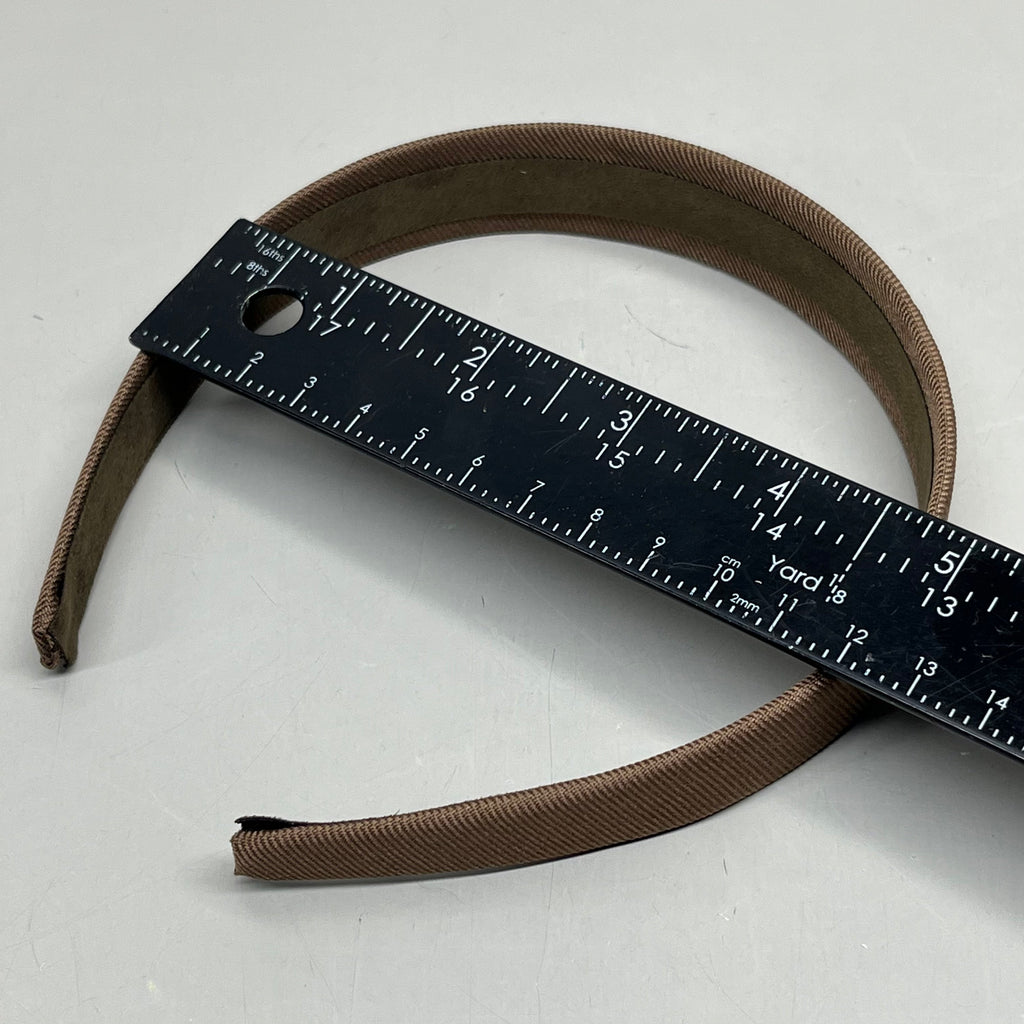 GOODY (3 PACK of 3 !) Comfort Wrapped All-Day Wear Headband Brown/Creme/Black 3000755