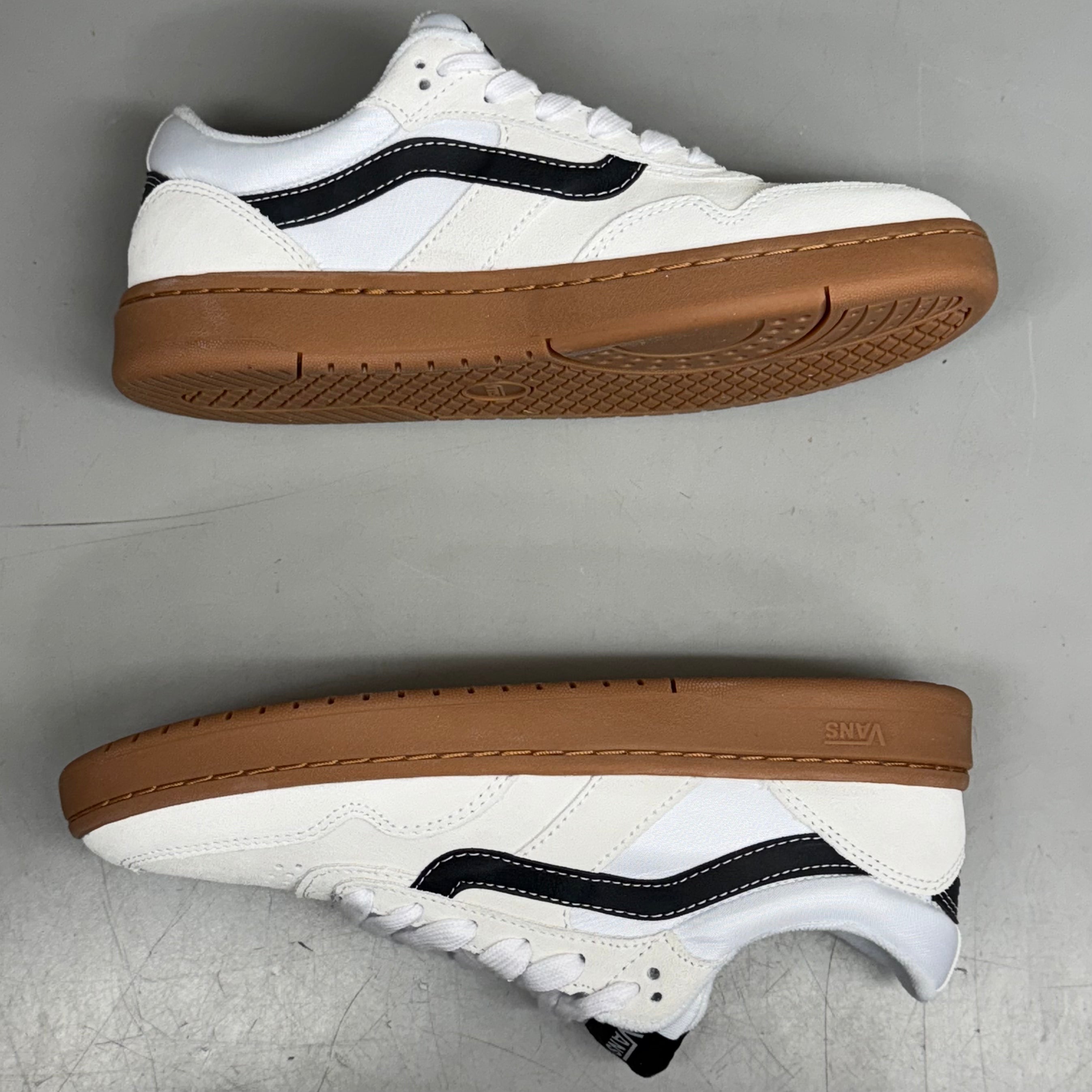 VANS Cruze 3.0 Sneakers Sz Men's 12.0 White/Gum VN000D6S9DH