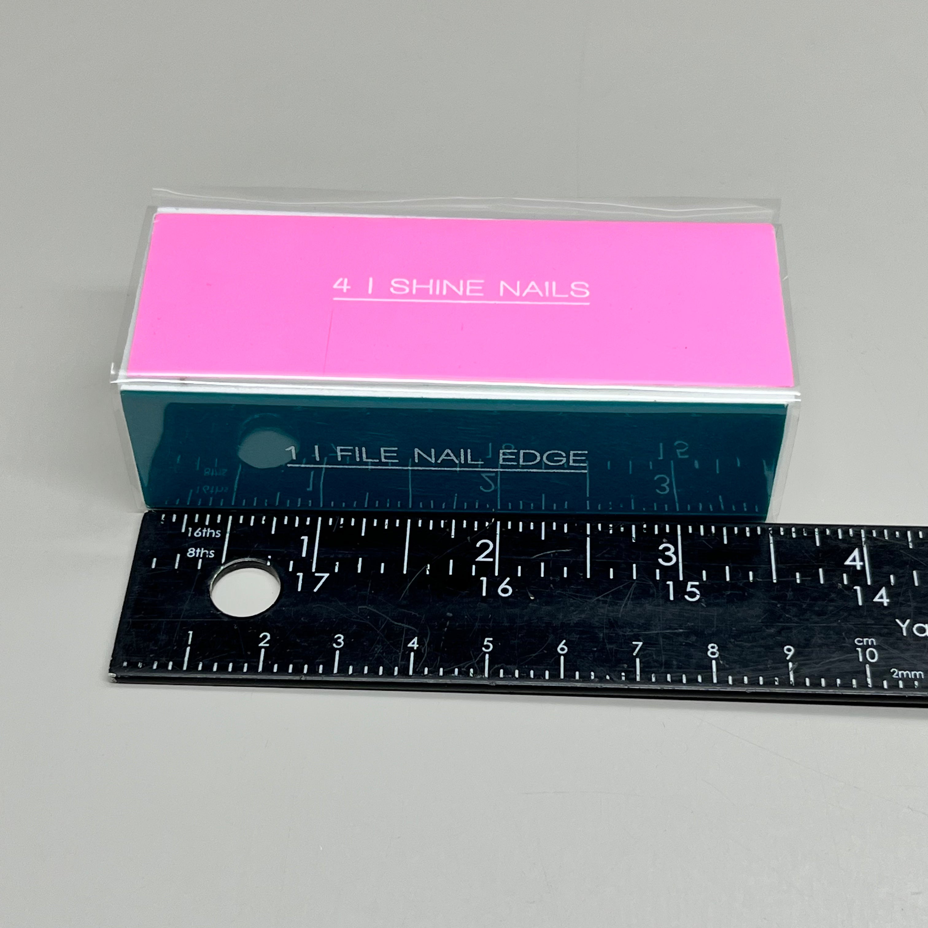 ZA@ WALGREENS (6 PACK!) 4-Way Nail Buffer 3 1/2" Multi-Color WIC 254461 B