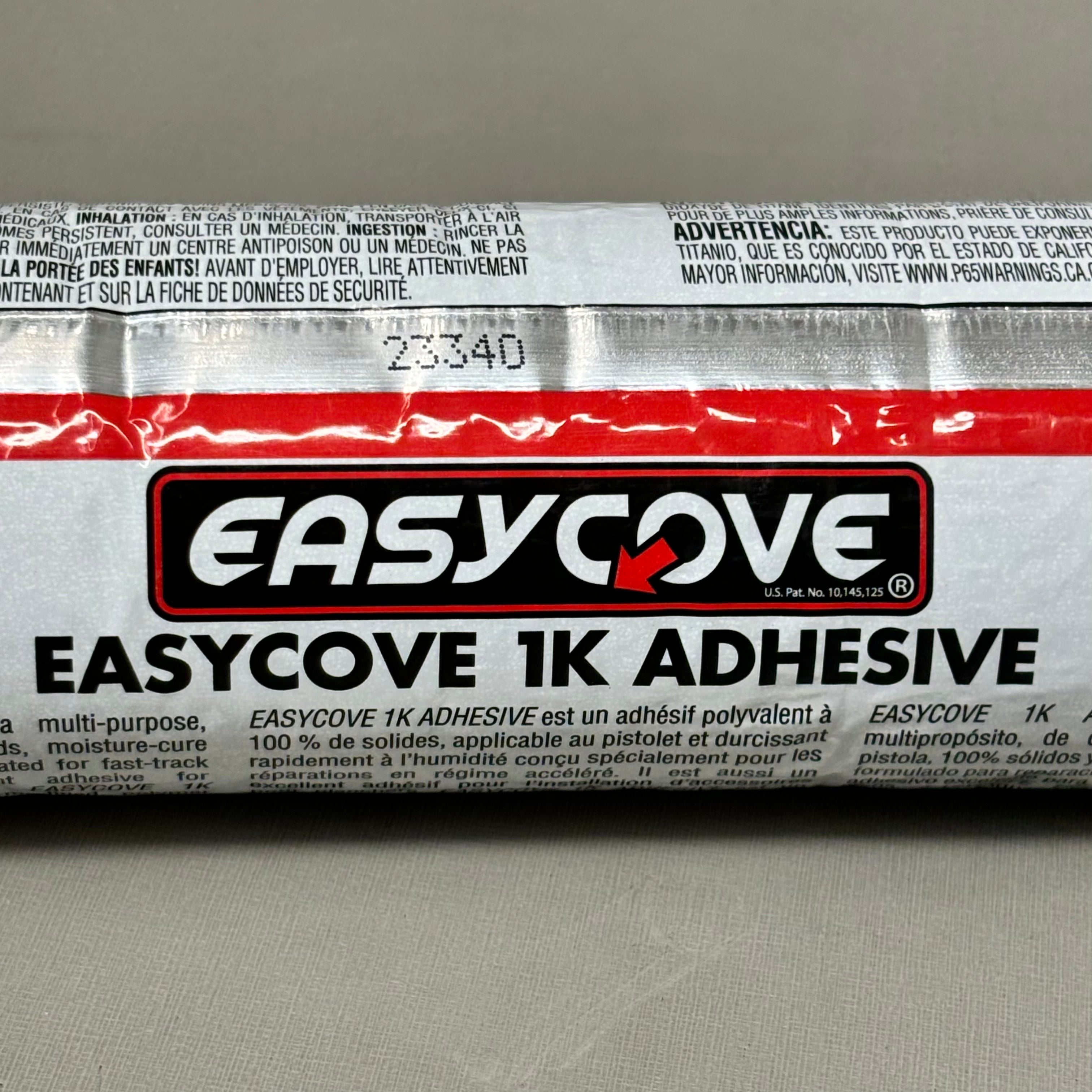 EASYCOVE (2 PACK) 1K Adhesive Cove Base w/ Cone Easy Application 20oz 1947656EAC