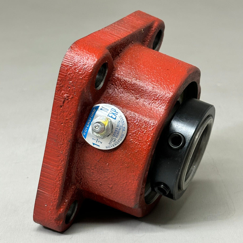 ROYERSFORD Spherical 4-Bolt Square Flange Bearing Non-Expansion 1-1/2"40-05-N108