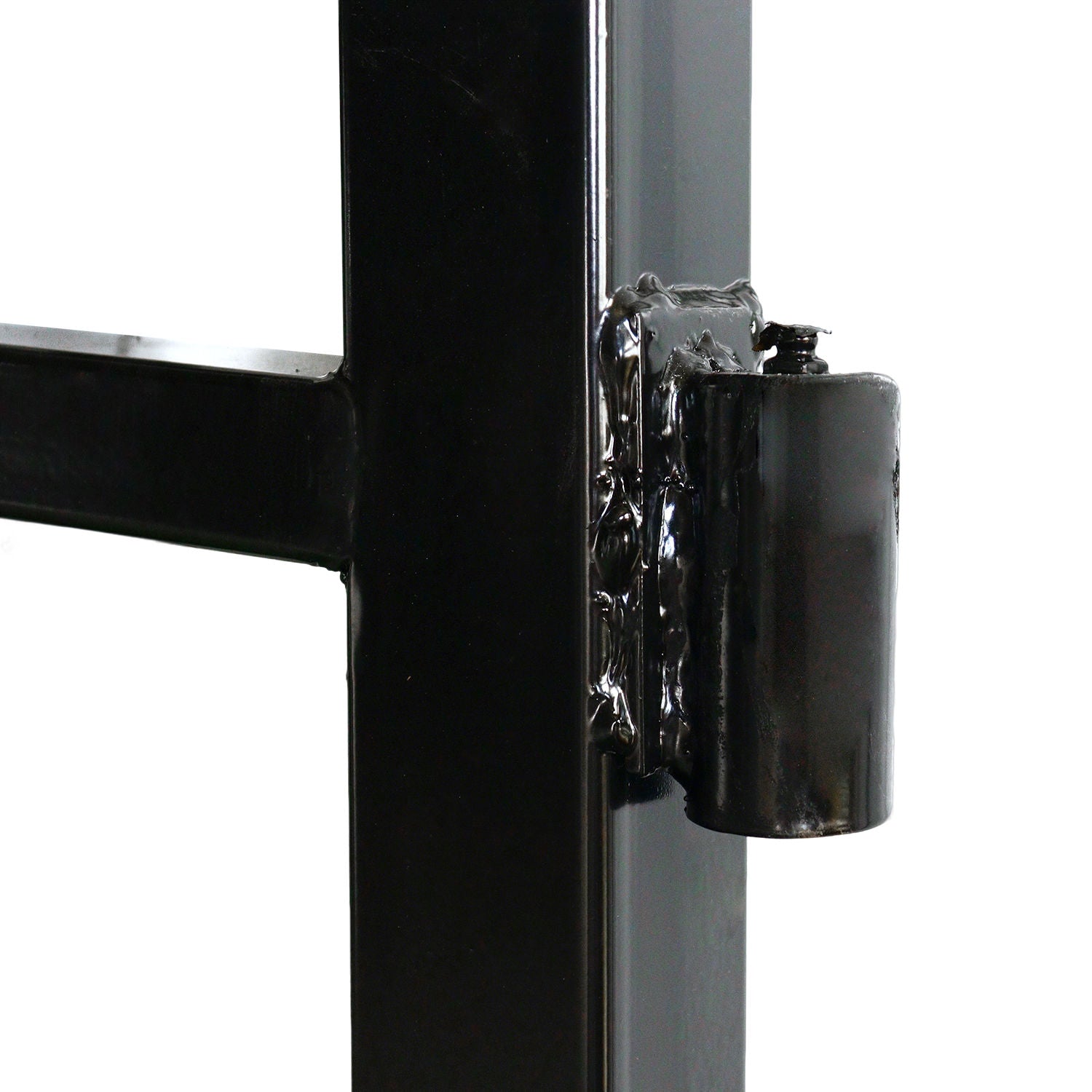 20 ft Farm Driveway Gate with Diagonal Tubes, Dual Swing