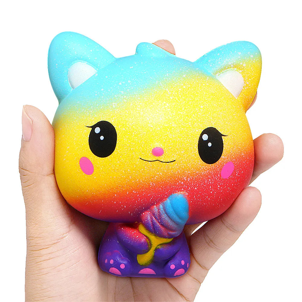 Jumbo Squishy Kawaii Unicorn Horse Cake Deer Animal Panda Squishies | Slow Rising Stress Relief Squeeze Toys