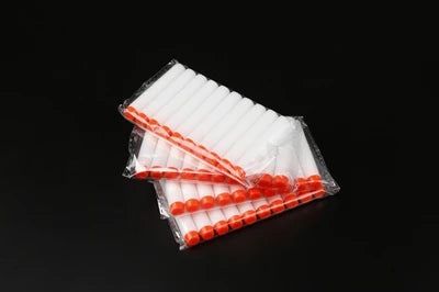 Glow in the Dark Darts 40-Pack | Fluorescent EVA Soft Bullets for Nerf Blasters