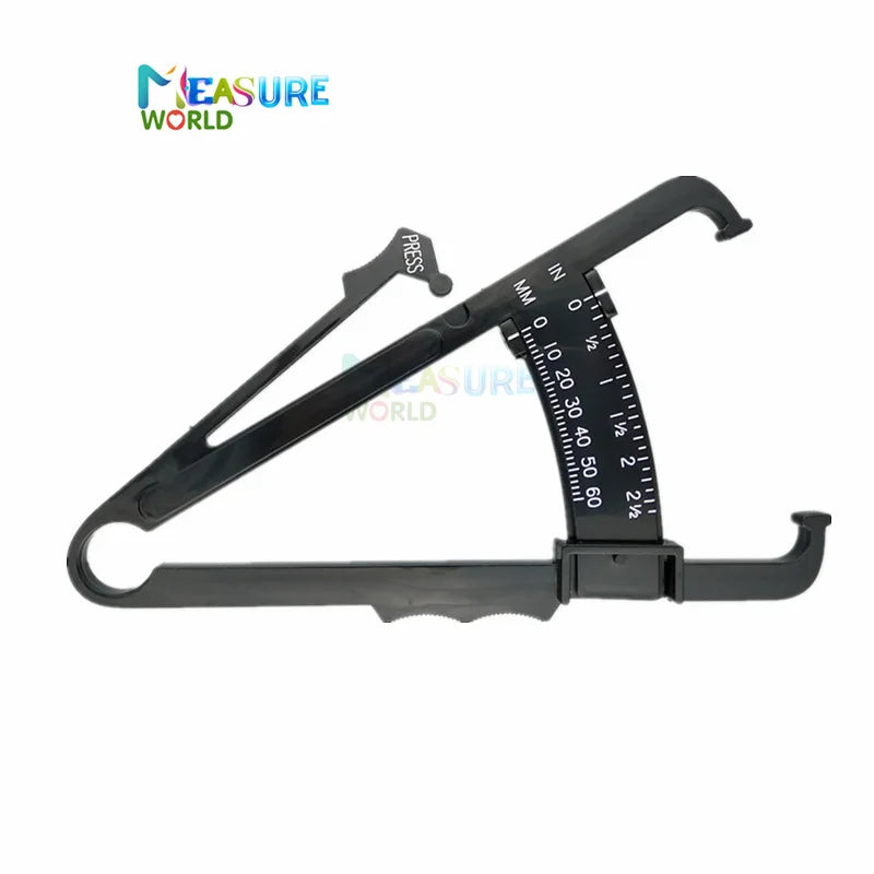 Body Fat Caliper with Measuring Tape | Body Fat Tester and Measurement Tool