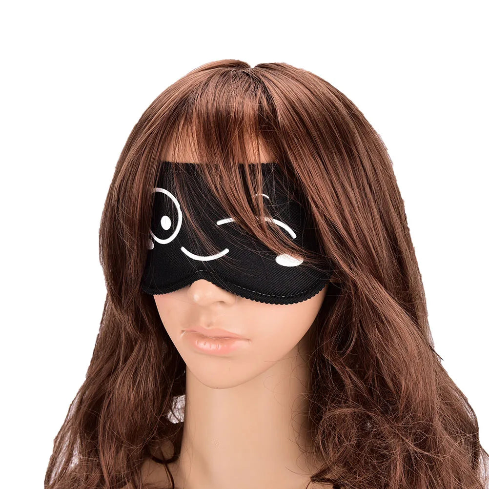 Sleeping Eye Mask for Light Blocking | Comfortable Black Sleep Mask for Travel and Rest