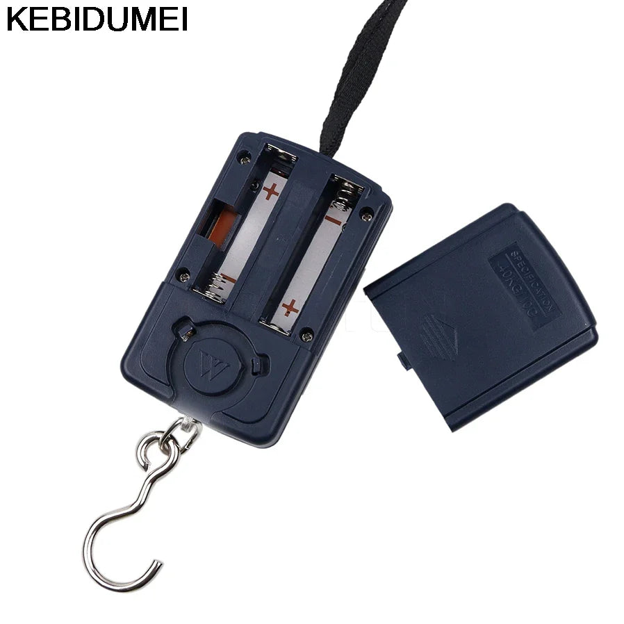 1PC Multifunctional Mini 40kg/10g Digital Hanging Scale | Portable Pocket Hook Scale for Fishing and Luggage