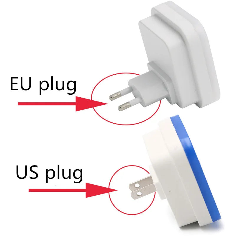 Mini Square LED Night Light | Light Sensor Plug-in for Baby Room