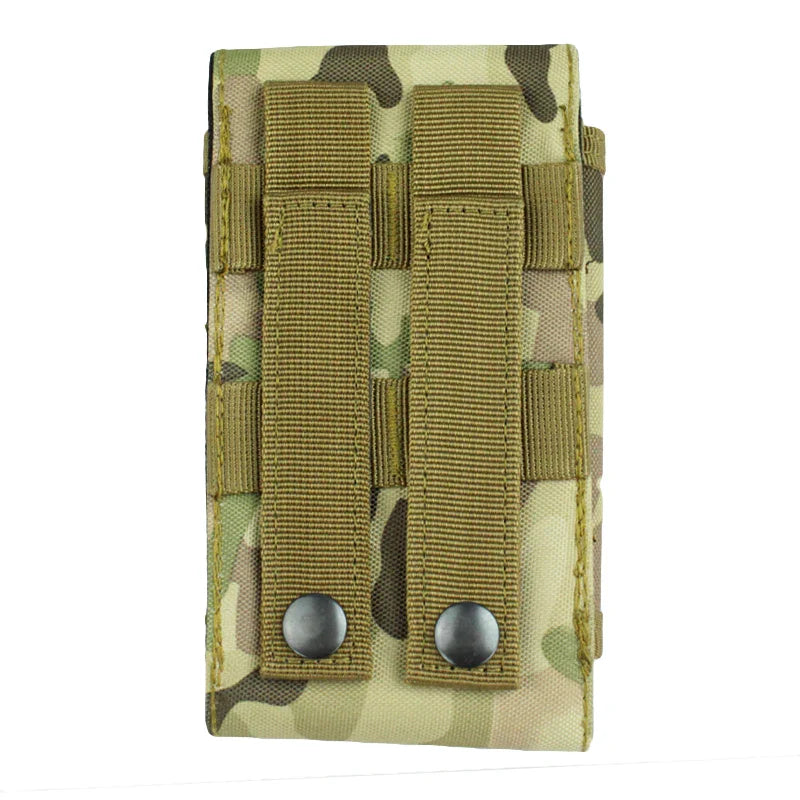 Outdoor Tactile Phone Pouch | MOLLE System Cell Phone Holder
