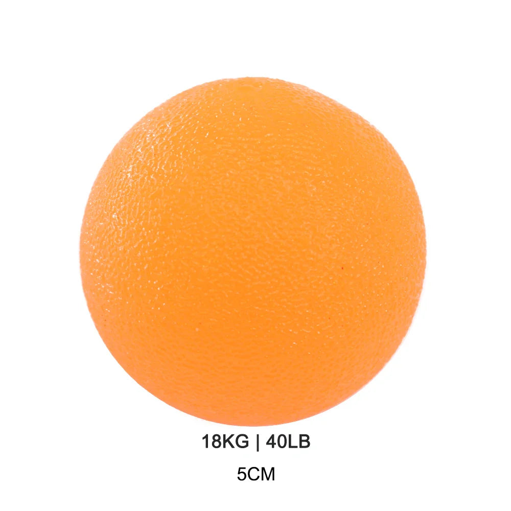 Silicone Hand Grip Ball | Finger Strength Trainer for Home Gym and Stress Relief