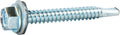12-14 x 2 Hex Washer Head Self Drilling Screw w/ Neo Washer Zinc Plated