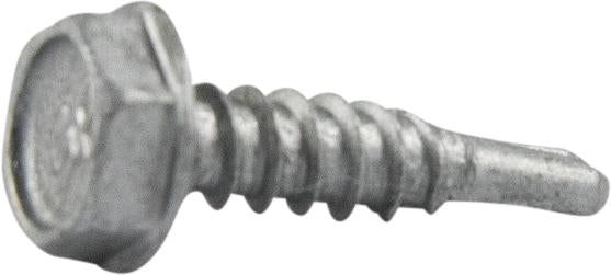 14-14 x 7/8 #12 HD Hex Washer Head Self Drilling Screw TEK 1 Strong-Shield Coated