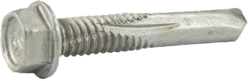 12-24 x 3 Hex Washer Head Self Drilling Screw TEK 5 Strong-Shield Coated