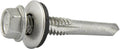 12-24 x 1 1/2 Hex Washer Head Self Drilling Screw TEK 5 with Neo Washer Strong-Shield Coated