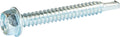 10-16 x 2 Hex Washer Head Self Drilling Screw Zinc Plated