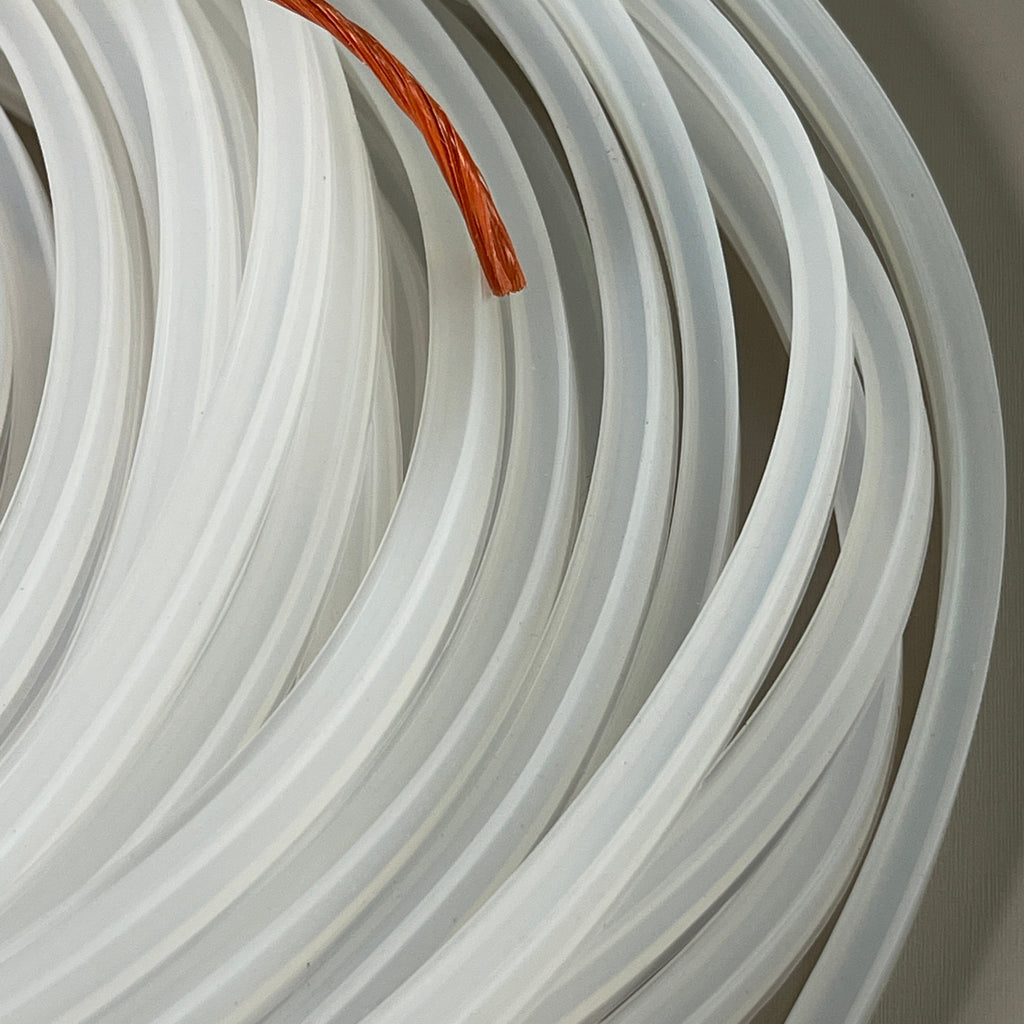 CR LAURENCE EZ Glaze Soundstrip Extruded Silicone Gasket 1/4" Clear 100' EZ14XC (New)