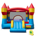 3-in-1 Kids Bouncer with Slide with 480W Blower for Yard