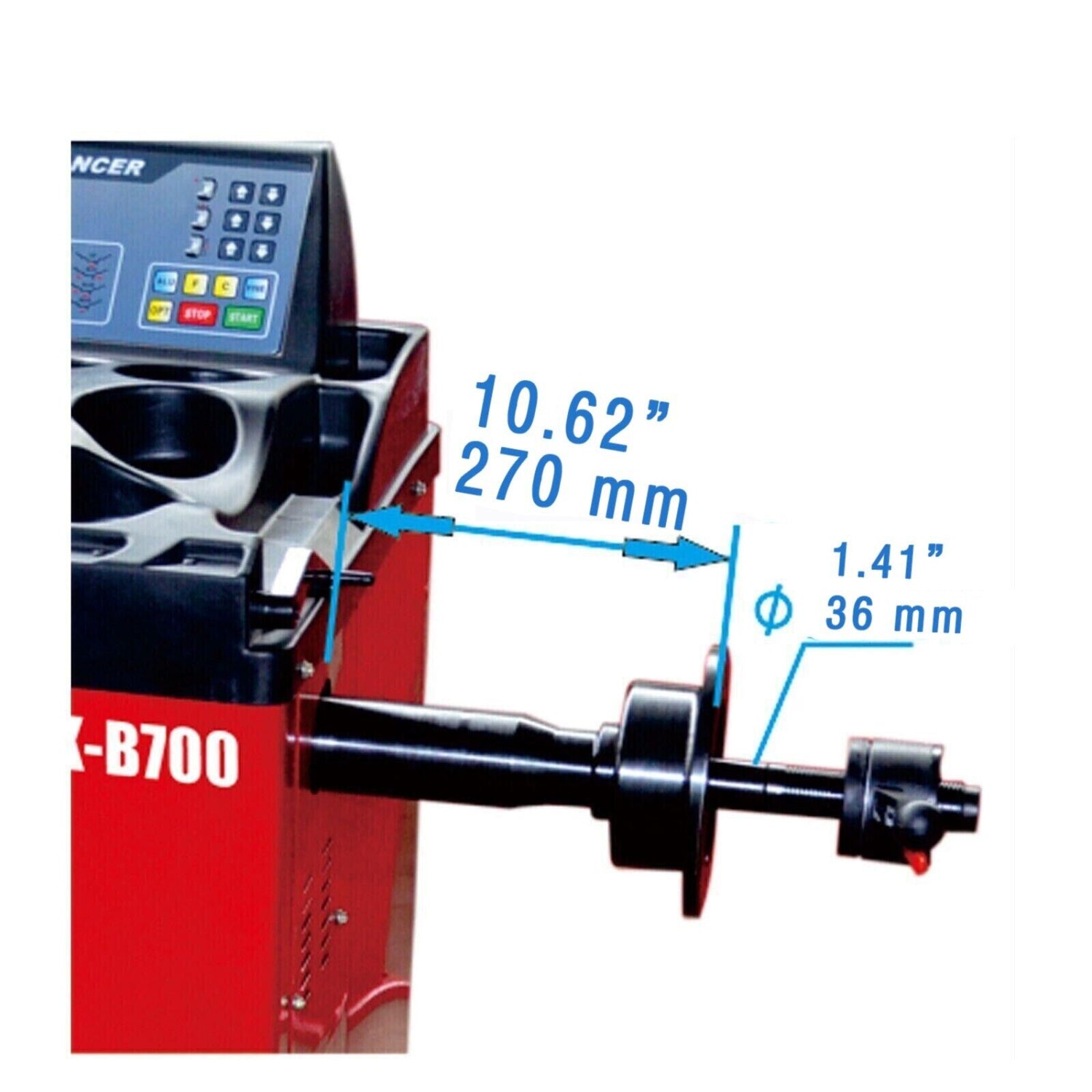 Katool KT-T810 Tire Changer & KT-B700 Wheel Balancer Combo