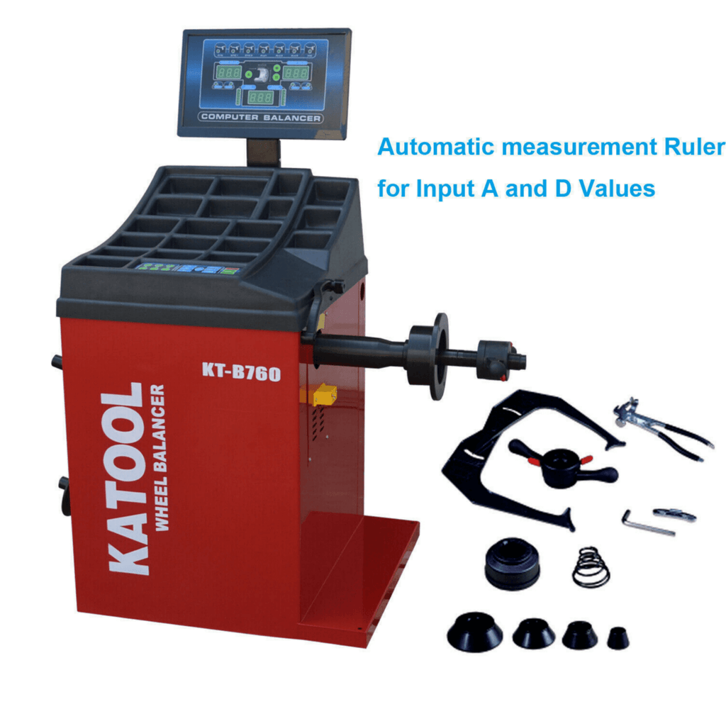 Katool KT-T810 Tire Changer & KT-B760 Wheel Balancer Combo