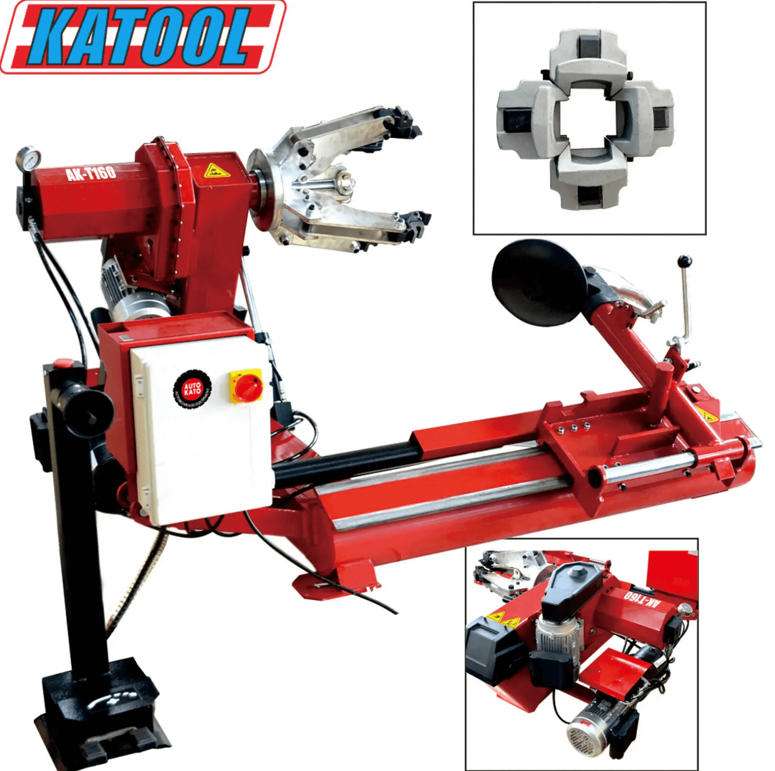 Katool KT-T160 Heavy Duty Truck Tire Changer, Max 26" Rim Capacity