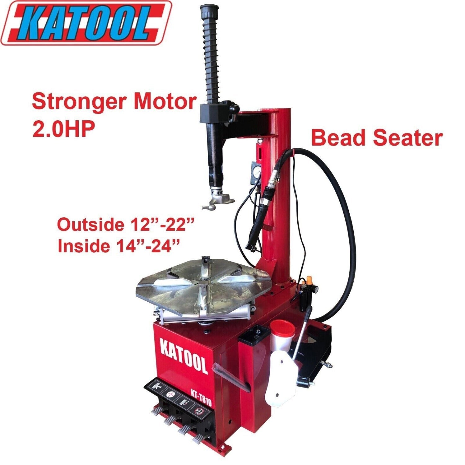Katool KT-T810 Tire Changer & KT-B760 Wheel Balancer Combo