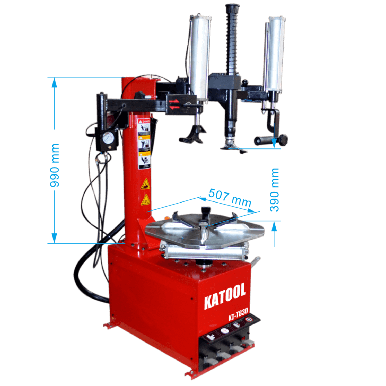 Katool KT-T830 Tire Changer & KT-B700 Wheel Balancer Combo