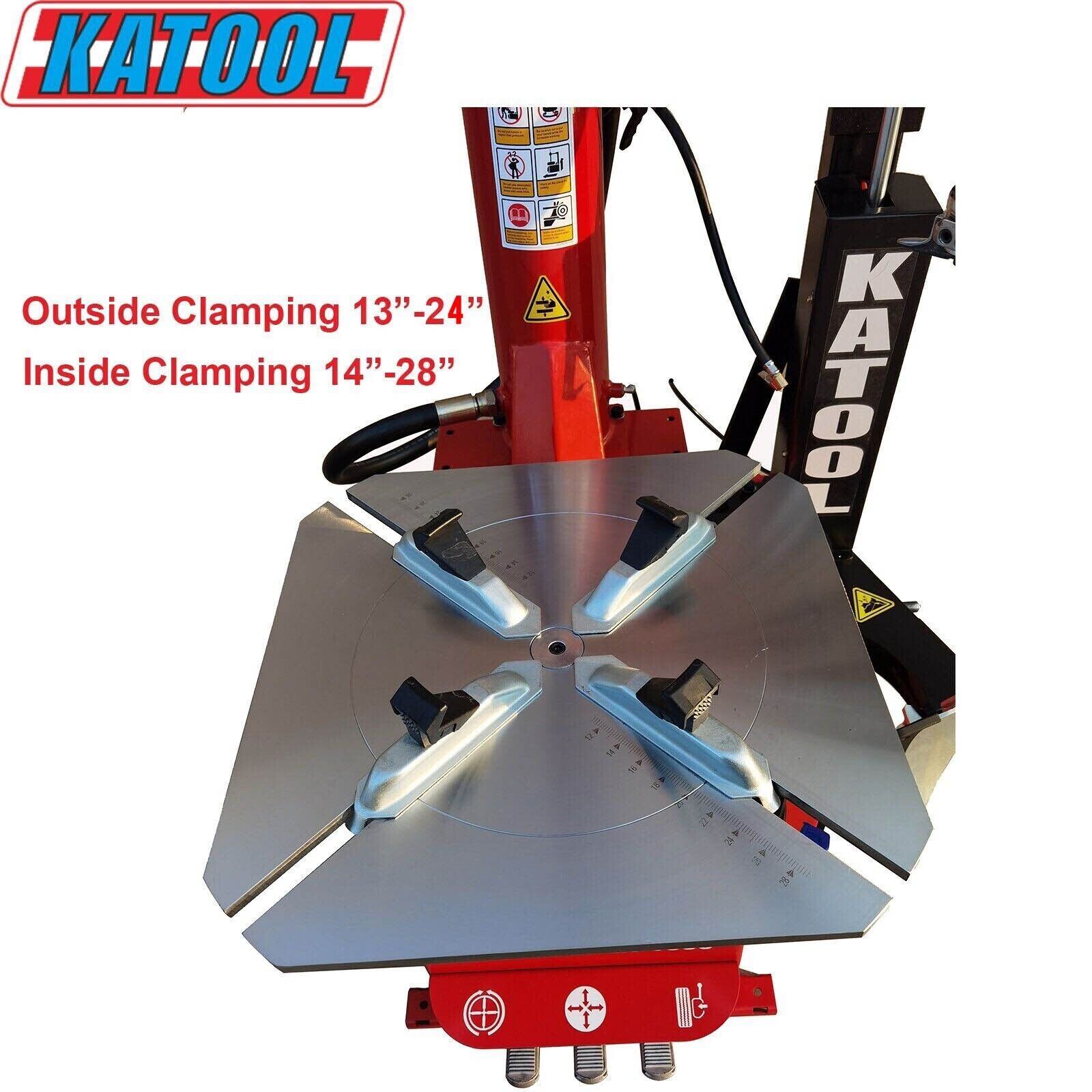 Katool KT-T835 Tire Changer & KT-B760 Wheel Balancer Combo