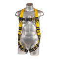 Kapture 5 Point Element Full Body Harness - 2 D-Rings QC Chest - Tongue Buckle Legs - Revolta Oil & Water Rep Webbing - All Sizes
