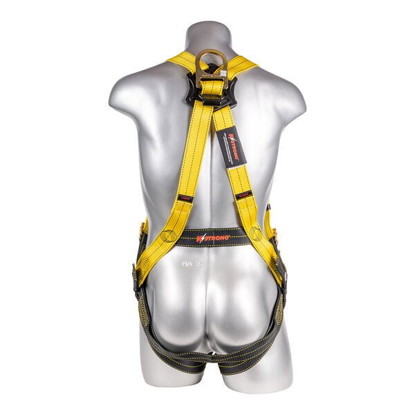 Kapture 5 Point  Element Full Body Harness - 3 D-Rings - QC Chest - Tongue Buckle Legs - Revolta Oil & Water Rep Webbing - All Sizes