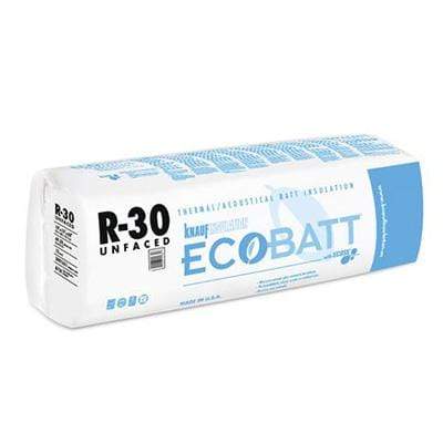 Knauf Ecobatt R-30 Unfaced Fiberglass Insulation Batts - All Sizes