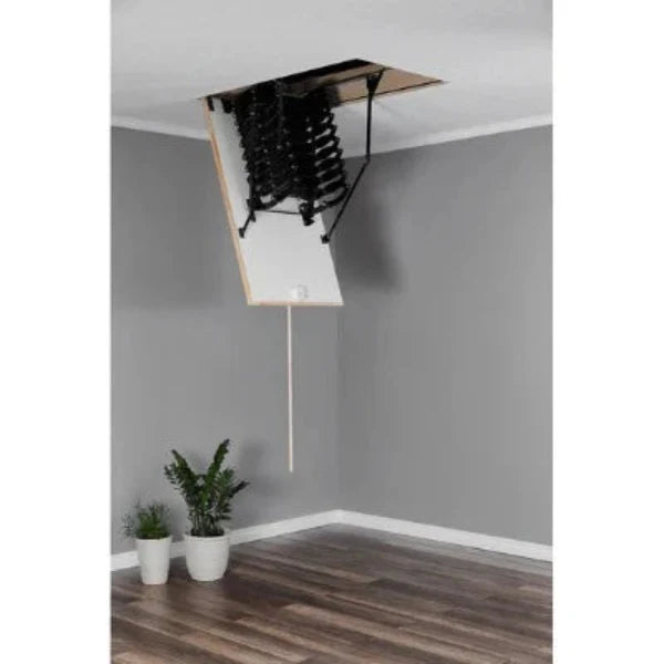 Scissor Insulated Attic Ladder - 31.5in x 23.5in (Long)