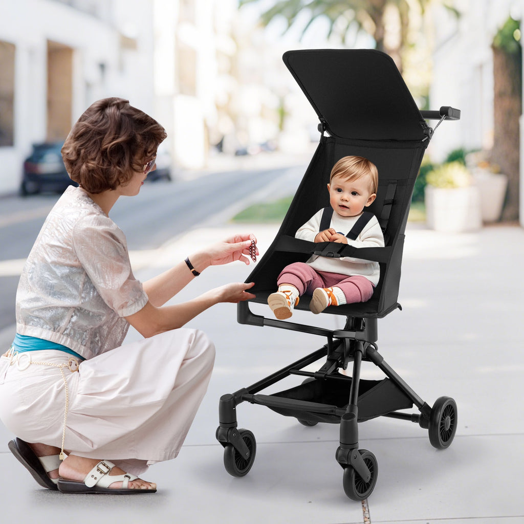 Lightweight Baby Stroller Compact and Airplane-Friendly Travel Stroller