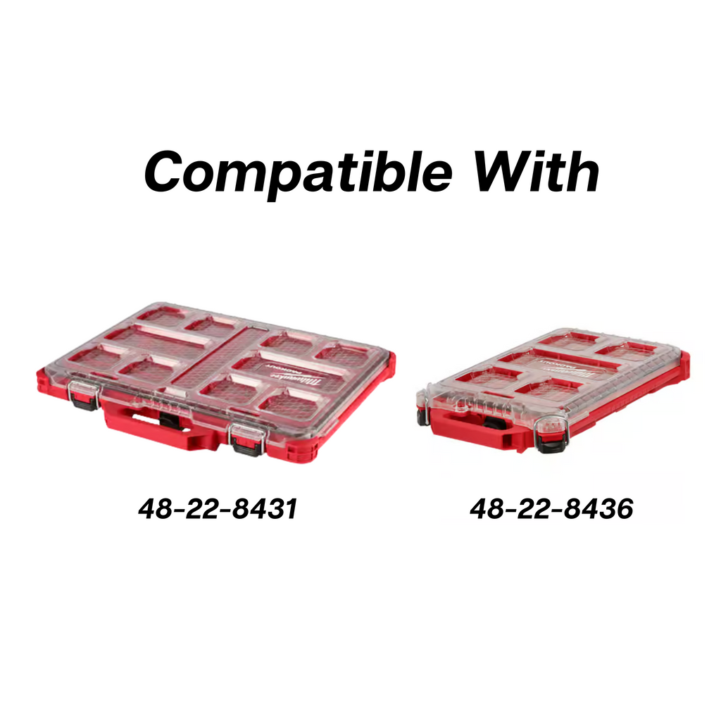 Long RANGER PRO Insert for Milwaukee PACKOUT SLIM Organizers