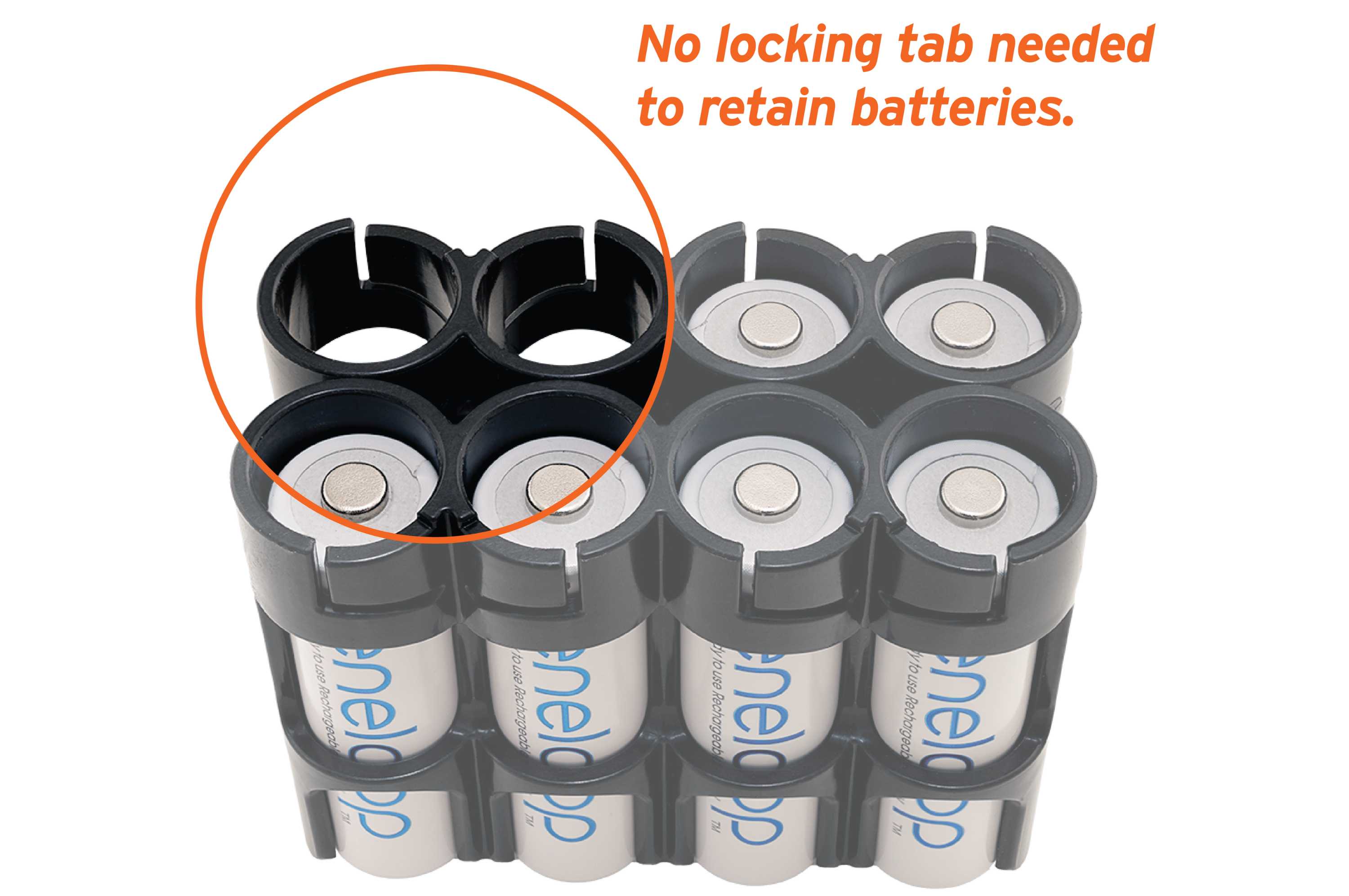 Magnetic AA 8 Pack