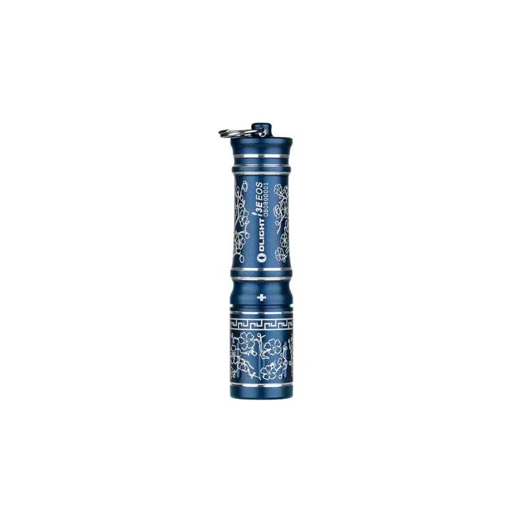 OLIGHT I3EBP i3E EOS Keychain Flashlight - Blue Porcelain