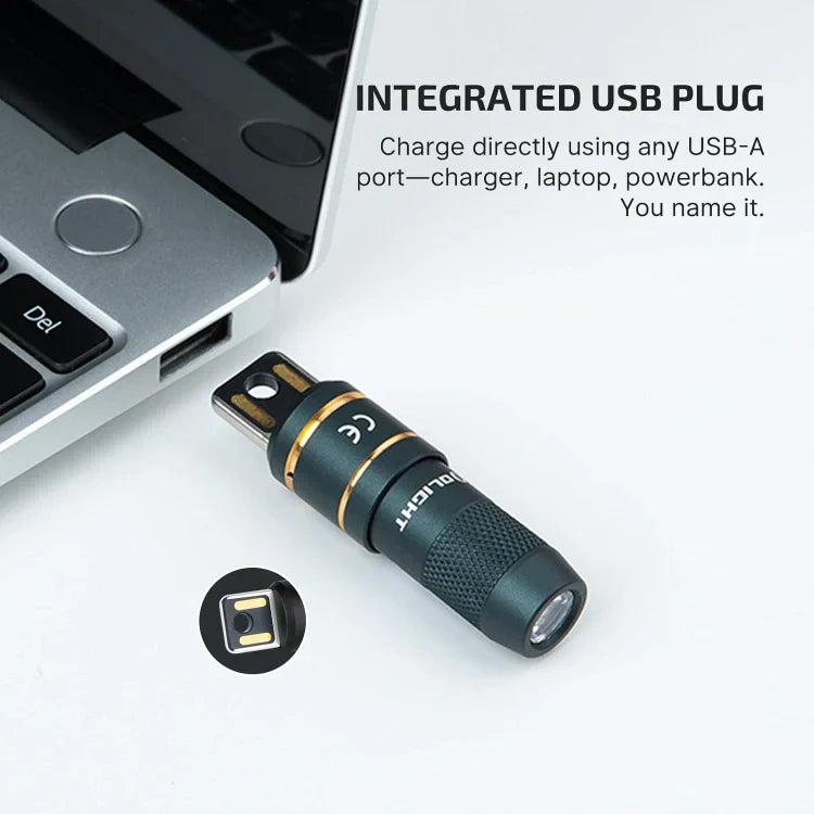 OLIGHT IMINI2DB imini 2 Rechargeable Mini Flashlight - Dream Blue