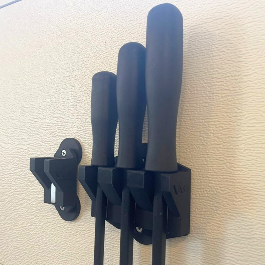 Magnetic Pry Bar Holder (1-4 Slots)