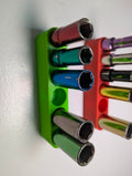 Magnetic Socket Organizer Tray – 6 Slot, Heavy-Duty Tool Holder