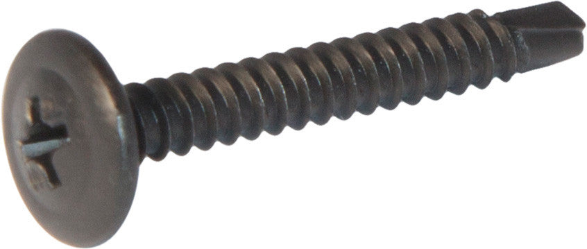 8-18 x 1 Phillips Modified Truss Self Drill Screw Black