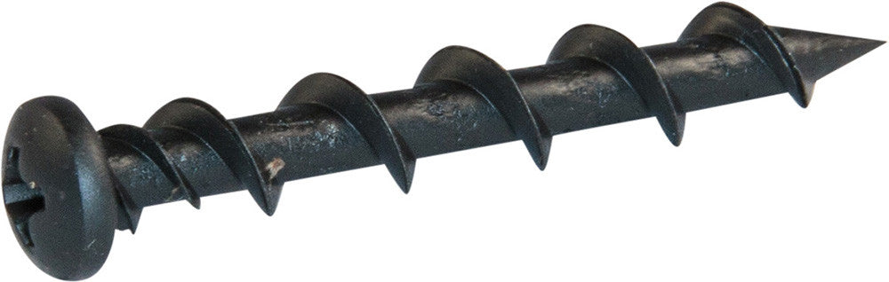 1/4 x 1 1/2 Phillips Pan Wall-Dog™ Light Duty Anchors Black - Box (100)
