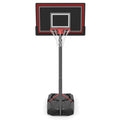 Portable Basketball Hoop with 7.5-10 FT Height Adjustable