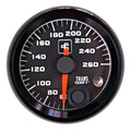 Power Driven Black 2-1/16" Transmission Temp Gauge with Warning