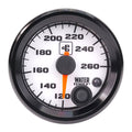 Power Driven White 2-1/16" Water Temp Gauge with Warning