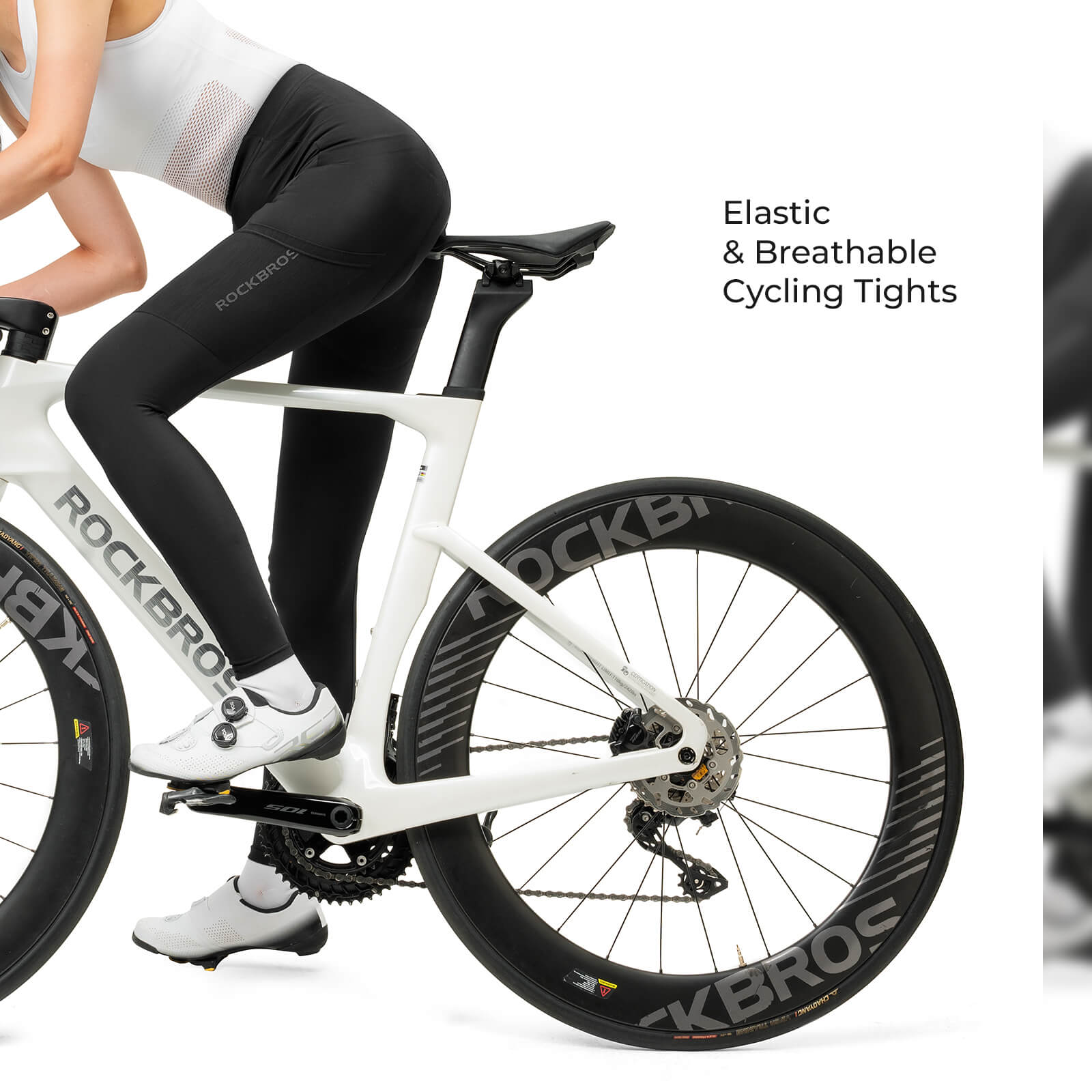 Women's Summer Cycling Tights with Pockets