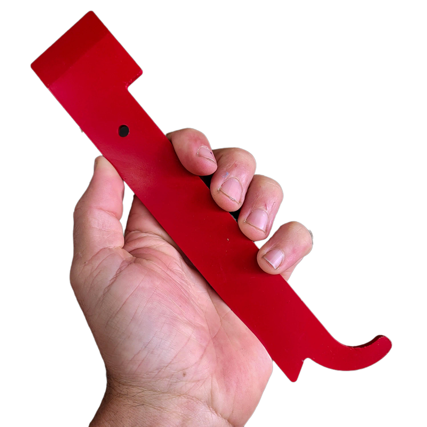 Red Heavy Duty J Hook Hive Tool