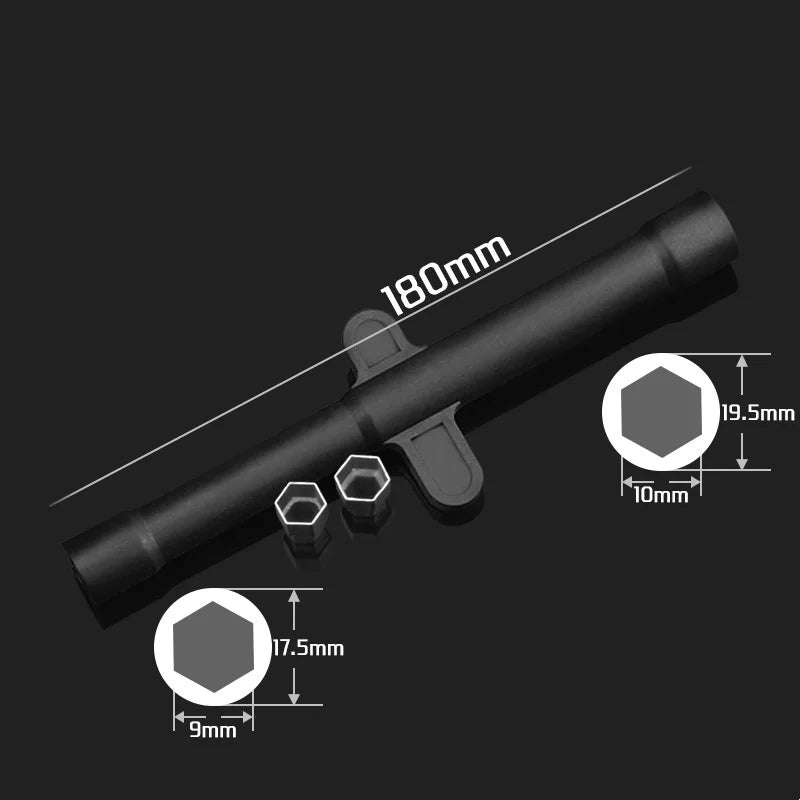 Plumbing Key 9/10/11/12mm Tap Wrench | Sink Faucet Socket Wrench Tool
